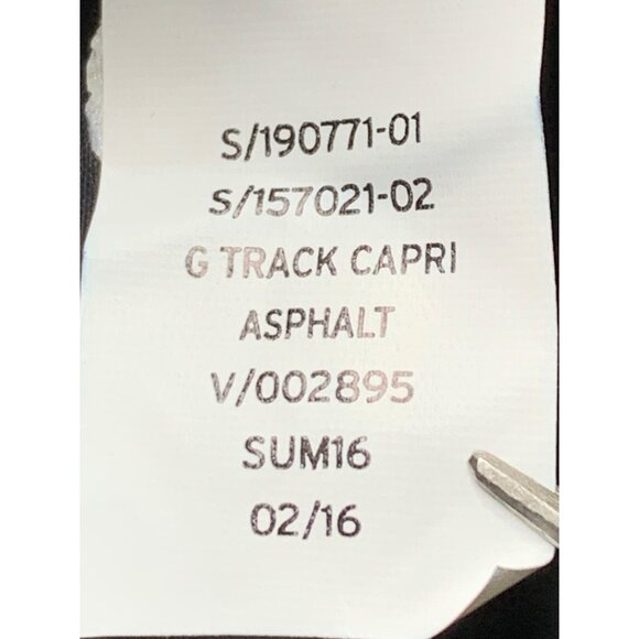 NWT Gap Fit Mens XL Gray Jogger Capri Pants Drawstring Pockets RN10209 - Picture 8 of 8